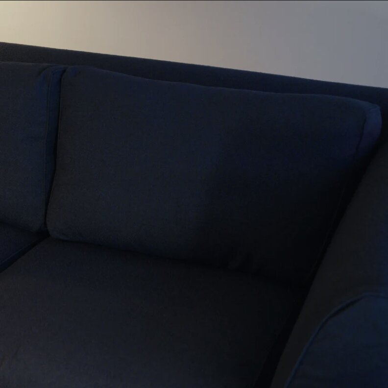 EILERSEN OPUS SOFA – detalje af nyt betræk